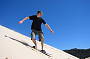 Guest trying Sandboarding - first effort!