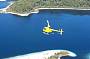 Flying over Lake McKenzie