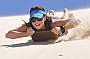 Sand Tobogganing Fun