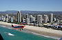 Low level flight along the Gold Coast Beaches