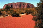 Uluru 9klms around and 380 Metres high