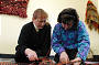 Weaving demonstration