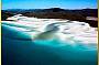 the shifting sands of Hill Inlet at the far end of Whitehaven Beach 
