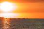 Sunset over the Urangan Pier