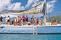 Anchored at Whitehaven Beach
