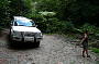 Your Luxury 4WD Vehicle deep in the Rainforest