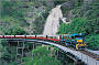 Kuranda Scenic Railway passing Stoney Creek Falls