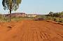 Red Sandy Track leading to spectacular Rainbow Valley