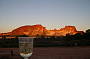 Enjoy sparkling wine at Rainbow Valley for Sunset