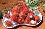 Plate of Rambutans
