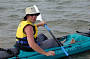 Learning to paddle a kayak!