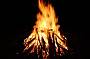 The only campfires on Fraser Island