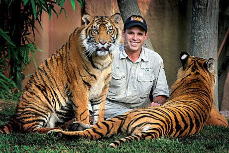 Tiger keeper