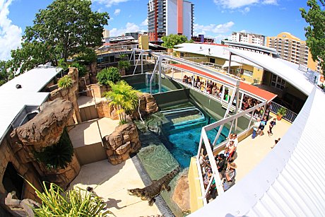 Located in the heart of Darwin City over 3 levels and an entire city block