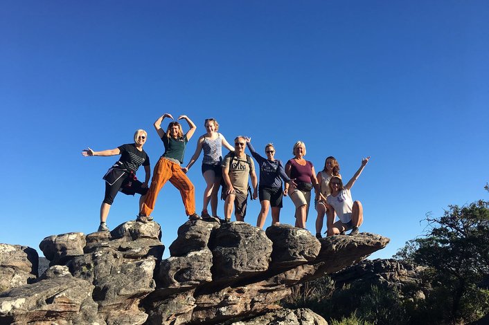 Group in the Grampians National Park