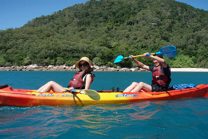Sea kayak Fitzroy Island
