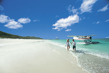 Absolute privacy to explore Whitehaven Beach