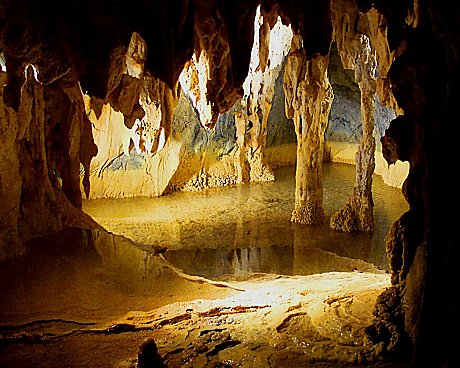 Inside Cave 