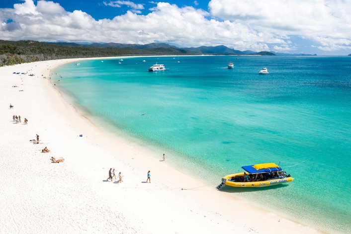 Southern End of Whitehaven Beach