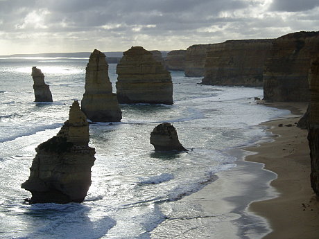 The Great Ocean Road's famous 12 Apostles