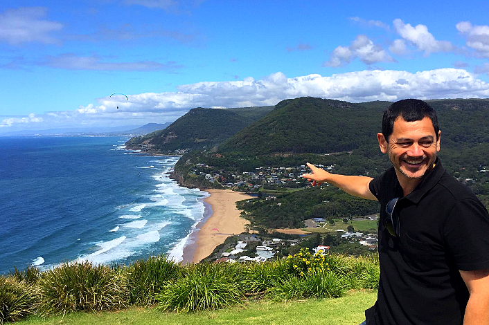 Stunning South Coast scenery along the Grand Pacific Drive