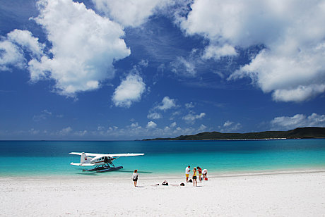 Your very own private patch of Whitehaven Beach
