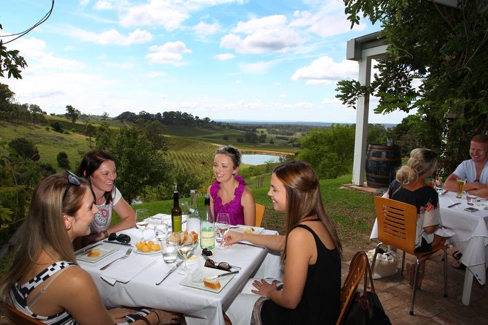 dining in the hunter Valley