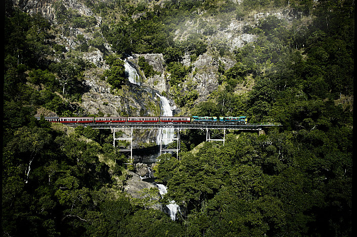 Kuranda Rail at Stony Creek Falls