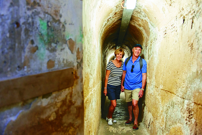 Explore Rottnest's historical WWII tunnels