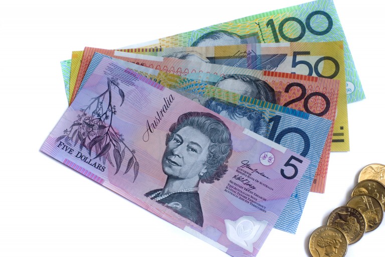 Australian notes from $5 to $100