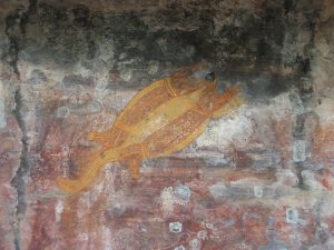 Rock art in Kakadu
