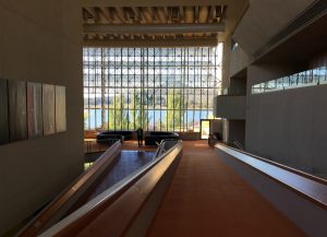 View right through the middle of The High Court of Australia