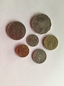 Image of all Australian coins