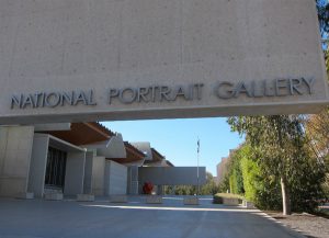 Ousted view of National Portrait Gallery