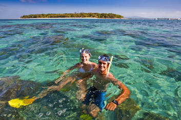 Snorkelling at Green Island