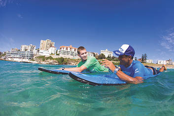 Bondi Surf Lesson 1 hr - Private or Family Group