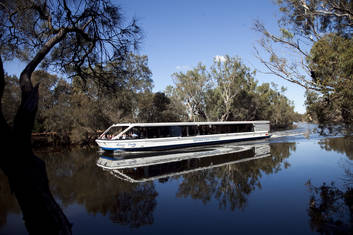 Cruise up-steam on the luxurious River Lady