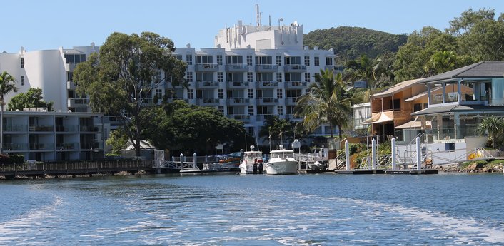 Ferry on Noosa River