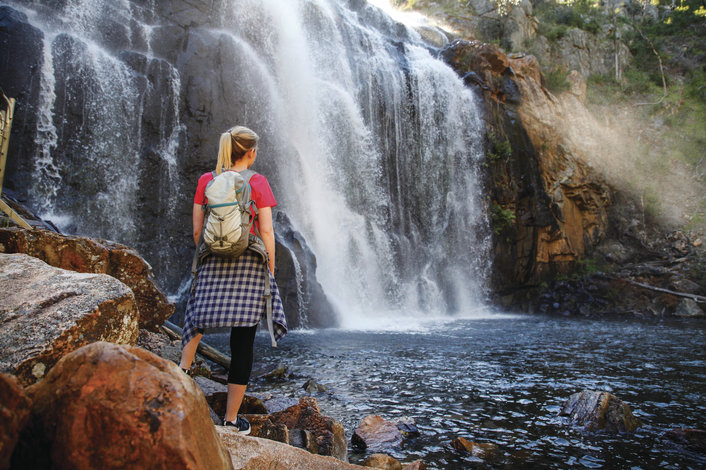 The stunning MacKenzie Falls