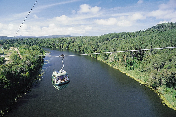 Skyrail over the Barron River