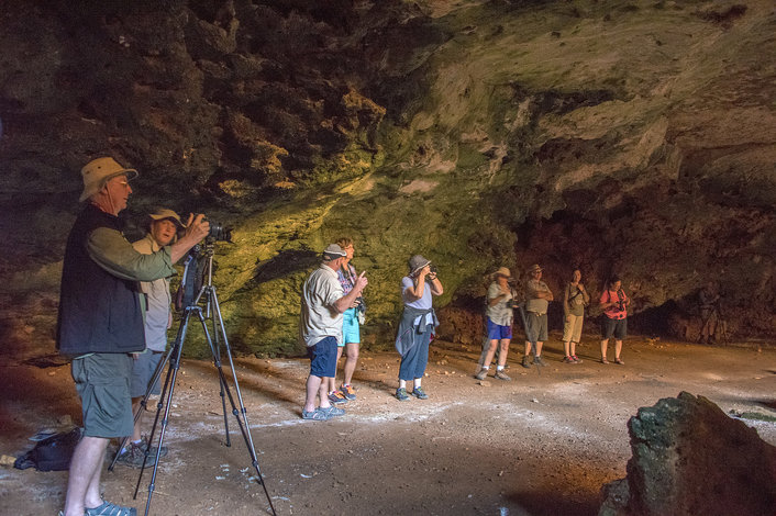 Cave photography. Photo by Denise Keelan