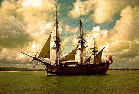 THE ENDEAVOUR SHIP