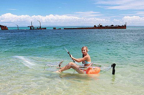 Transparent Kayaking