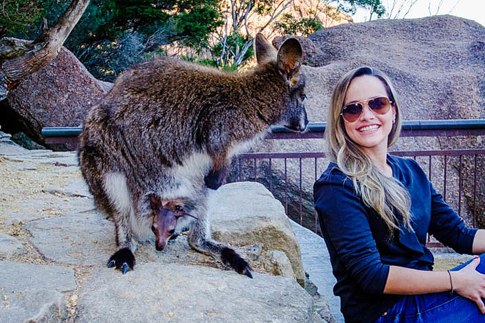 We find friendly locals throughout the National Park