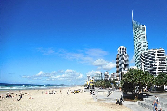 Surfers Paradise beach