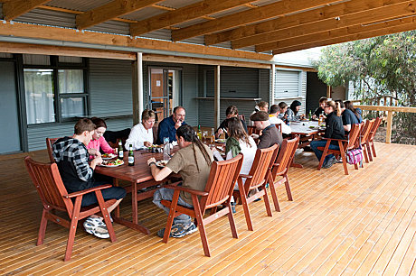 Outdoor Decking at Vivonne Bay