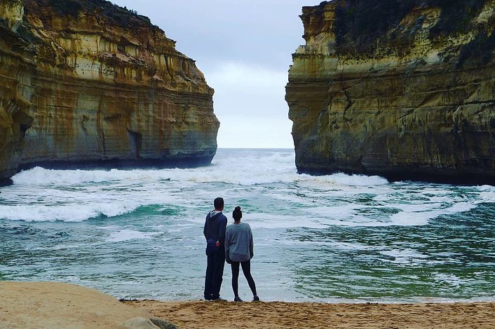 Loch Ard Gorge in the Port Campbell National Park