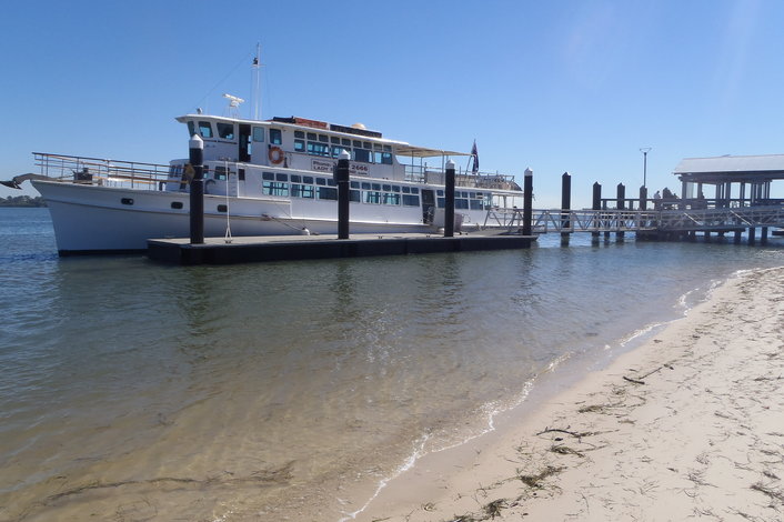 Lady Brisbane at Bribie Island