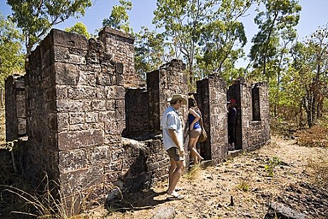 The Victoria Settlement ruins