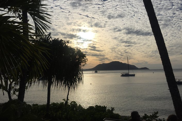 Twilight on Fitzroy Island